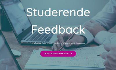 Spørgeskema: Studerende feedback